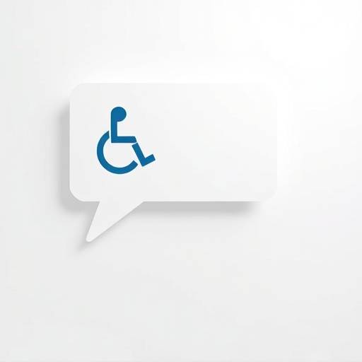 Symbol für Alternativtext, eine Sprechblase neben einem Bild, die die Bedeutung von Alternativtext für die Zugänglichkeit verdeutlicht.